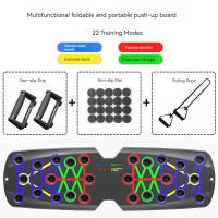 Tablero De Entrenamiento Multifuncional Para Hombros Y Abdominales Para Hombres Placa De Pushup Portátil Equipo De Ejercicio De Fortalecimiento De La Resistencia - details 1