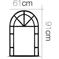 STARLEY-Espejo Negro PVC Ventana 50 x 76 cm - details 3