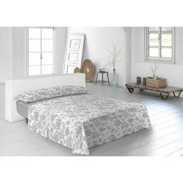 Juego de Sábanas Pierre Cardin INDIANA Gris Cama de 90 - 1