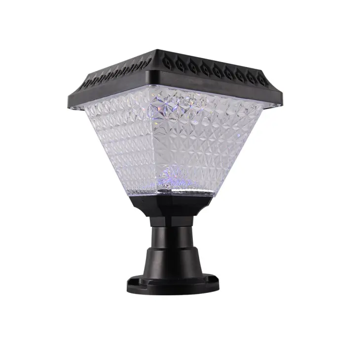 Lámpara Solar Pilar, Cabeza Luz, Impermeable Al Aire Libre - 1