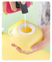 Cepillo De Baño Para Mascotas Multifuncional Con Masaje Material De Silicona Suave Y Seguro Para Perros Grandes Gatos Y Puppies Herramientas De Baño Para Animales De Compañía - details 4