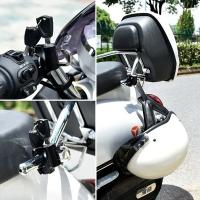 Cerradura De Seguridad Universal Para Motocicleta Y Bicicleta Eléctrica Con Montaje En Manillar Y Llaves Anti-Robo De 22mm-26mm Color Negro - details 5