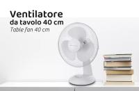 Ventilador de sobremesa Melchioni MF 2404T40 | 35W de potencia | 3 velocidades | Oscilante | 40cm - details 0