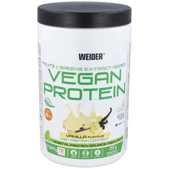 Weider Vegan Protein Vainilla 540Gr. - 1