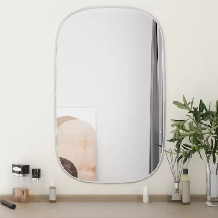 vidaXL Espejo de Pared Dorado Colgante Dormitorio Tocador Salón Decoración Color Dorado,  Negro,  Plateado y mas - 1