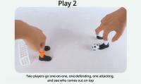 Juego De Fútbol Con Dedos Set De Dos Goles Divertido Juguete De Fútbol Para Fiesta Familiar Regalo Para Niños Club De Fútbol Juego De Mesa - details 6