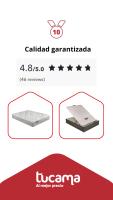 Almohada De Fibra Pikolin Cosmo Para Cambiar De Postura Firmeza Media Con Funda De Microfibra Hipoalergénica De Tacto Suave - TUCAMA - details 0
