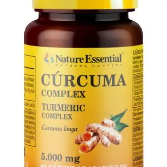 Nature Essential Cúrcuma Vitamina C Pimienta 60 Cápsulas - 1