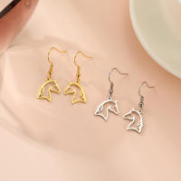 Pendientes De Cabeza De Caballo Vacío En Acero Inoxidable Moda Feminina Equestrian Deportiva Joyería Cowgirl Regalo Para Mujer - details 5