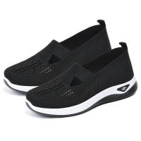 Zapatos De Trabajo Casuales Transpirables Para Mujer Con Soporte Arco Y Antideslizante Ligeros Talla 36-41 Zapato De Caminar Con Capa De Malla - details 8