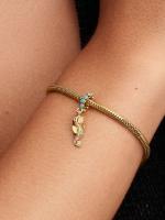 Pandora - Charm Caballito de Mar - Vida Marina Dorada-Novedad-Verano - details 2