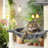 Rascador con Cama Arquivet para Gatos Sisal Gris - Mantenimiento de Uñas - details 1