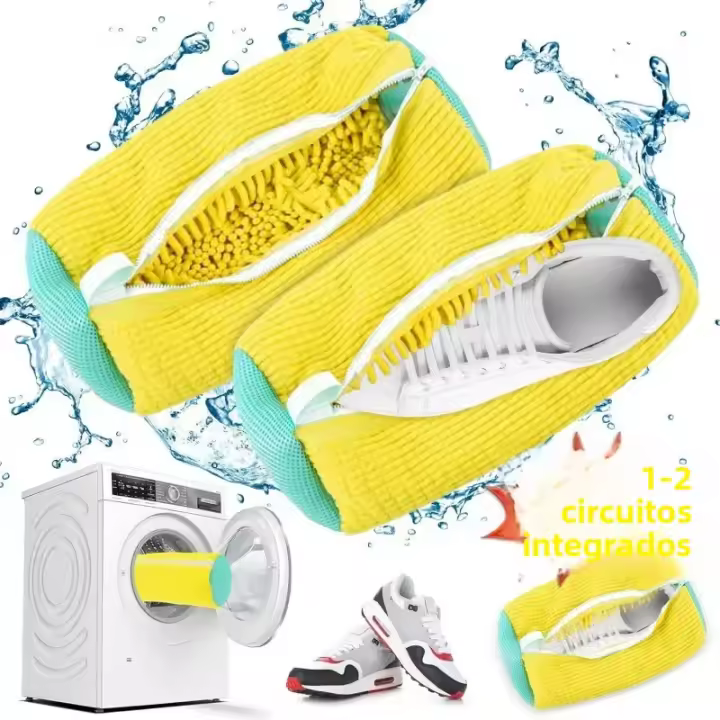 Bolsa De Limpieza Para Zapatos 1-2PCS Malla Protectora Antideformación Organizador De Ropa Portátil Para Viaje Y Máquina De Lavado - 1