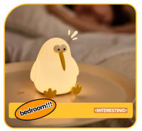 Lámpara De Silicona Suave Para Halloween Decoración De Ambiente De Habitación Fantasma Demonio Kiwi Bird Mago Luz Nocturna LED Recargable Forma De Calabaza - details 7