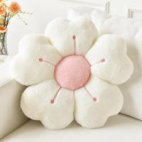 Cojín De Silla En Forma De Girasol Y Margarita Almohada De Peluche Para Oficina Regalo De Navidad Y Halloween Tapete De Agradecimiento - details 0
