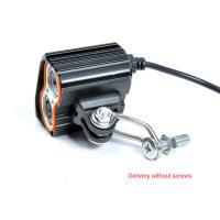 Luz De Bicicleta Frontal 800LM Con 2 Lámparas LED 5V-48V Faro De Montaña Para Ciclismo Nocturno Advertencia Fosa Exterior - details 6