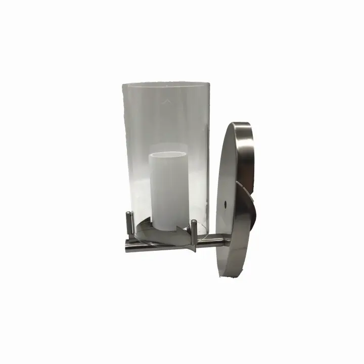 LED7 - Aplique de Pared de Aluminio y Cristal Opaco - 1