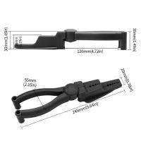 Aguja De Seguridad Para Uñas Herramienta Auxiliar Con Protector De Dedos Para Martillar Y Tirar De Tornillos Plisier De Seguridad Para Uñas - details 6