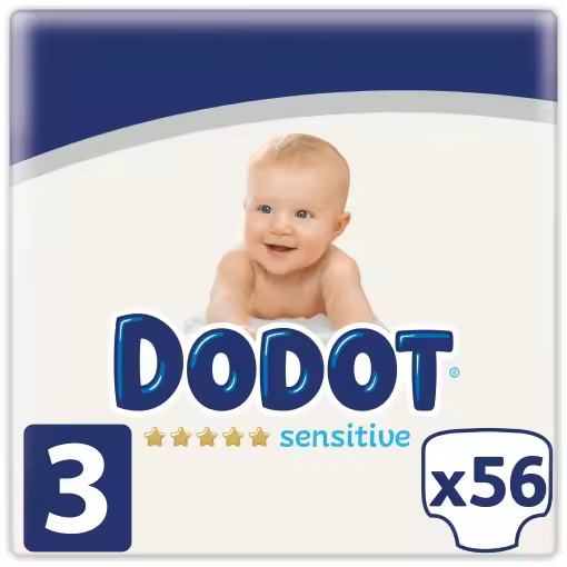 PACK AHORRO - DODOT PAÑAL SENSITIVE TALLA 3 - 1
