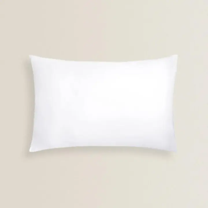 Almohada de Algodón con Doble Funda - Firmeza baja - Relleno de Fibra Hueca - Resistente y Duradera - Ideal para Niños - 1