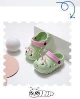 Zapatillas De Jardín Para Niños 2024 Dibujos Animados De Caterpillar Sandalias De Playa Verano Calzado Infantil De Alta Calidad Flip Flops Unisex Tamaño 1-2 Años Material Superior PU Leather Suela PVC Transpirables - details 5