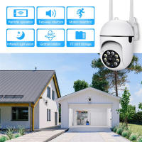Cámara De Seguridad PTZ WiFi 3MP Visión Nocturna Detección Humana Tracking Automático Exterior Impermeable CCTV IP 1080P - details 3