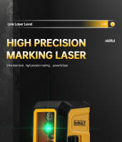Nivel Láser Mini DEWALT 2-Línea Horizontal Y Vertical Luz Verde Alta Precisión Herramienta Portátil Auto-Nivelada Para Bricolaje Y Jardín - details 0