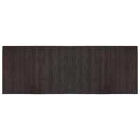 vidaXL Alfombra rectangular bambú 70x200 cm Color Negro,  Natural,  Marrón y mas Alfombras de área  Alfombra de Piso para Sala de Estar Dormitorio Habitación Salón - details 0