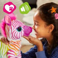 FurReal Zenya, mi mascota interactiva exclusiva Rainbow Zebra Hasbro F6373 - details 6