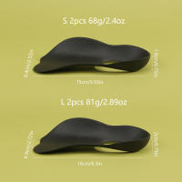 Insertos De Apoyo Arco Ópticos Para Alivio De La Fascitis Plantar Y Corrección De Piernas X/O - Alivio Del Dolor De Pies Unisex (1-Pair) - details 15