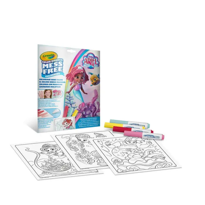 CRAYOLA COLOREA SIN MANCHAS-COLOR WONDER ARIEL CRAYOLA - 1