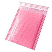 25Pcs Sobre De Poliéster Rosa Con Burbujas Auto Sellado Para Empaque De Regalos Y Dropshipping Bolsa De Almacenamiento Ecológica Multiusos Tamaño 23x17.5cm - details 5