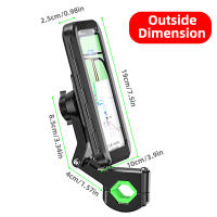 Soporte Ajustable Y Rotativo De 360° Para Móvil Y Bicicleta Universal Resistente Al Agua Para Motocicleta Compatible Con GPS Soporte De Teléfono Móvil Para Vehículos - details 2