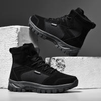 Botas De Montar Para Parejas Al Aire Libre Botines De Camuflaje Transpirables Para Hombres Y Mujeres Zapatos De Senderismo Casual Botas De Entrenamiento Alta Con Suela De TPR - details 27