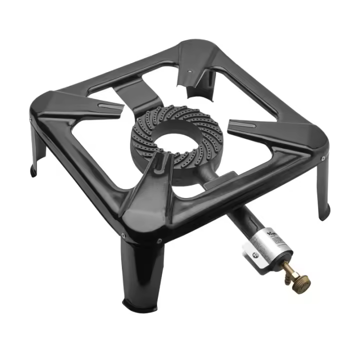 Hornillo Gas 4 Pies 30 x 30 cm. Cocina Gas, Cocina Portatil, Hornillo Paella, Paellero, Hornilla Cocina - 1