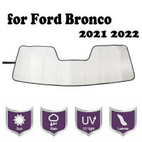 Cubierta De Parabrisas Antisolar Para Ford Bronco 2021 2022 2023 Visera Solar De Coche Aislante Accesorio Para Automóvil - details 3