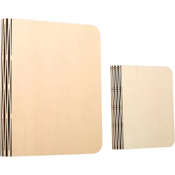Creative LED: Luz de noche de Madera giratoria, agrega Una atmósfera Cálida a Tu Espacio de Madera de Arce Blanco - 1