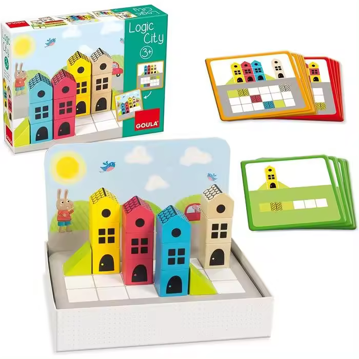 GOULA JUEGO LOGIC CITY JUEGO 24x18x5 Cms. - 1