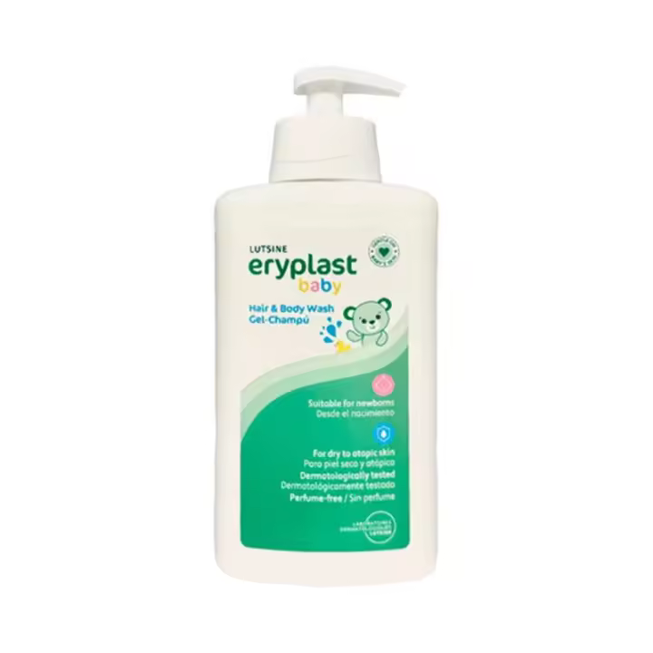 Lutsine Eryplast baby Gel-Champu  500ml. desde nacimiento. sin perfume - 1
