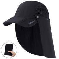 Gorro De Pesca BASSDASH Con Protección UV UPF 50+ Plegable Y Cola De Mosca Removible Para Hombres Y Mujeres Ideal Para Golf Y Senderismo - details 7