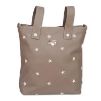 BOLSO PANERA BABYLINE DE LA COLECCIÓN DREAMS. 100% POLIPIEL CON ESTRELLITAS BORDADAS. - details 2