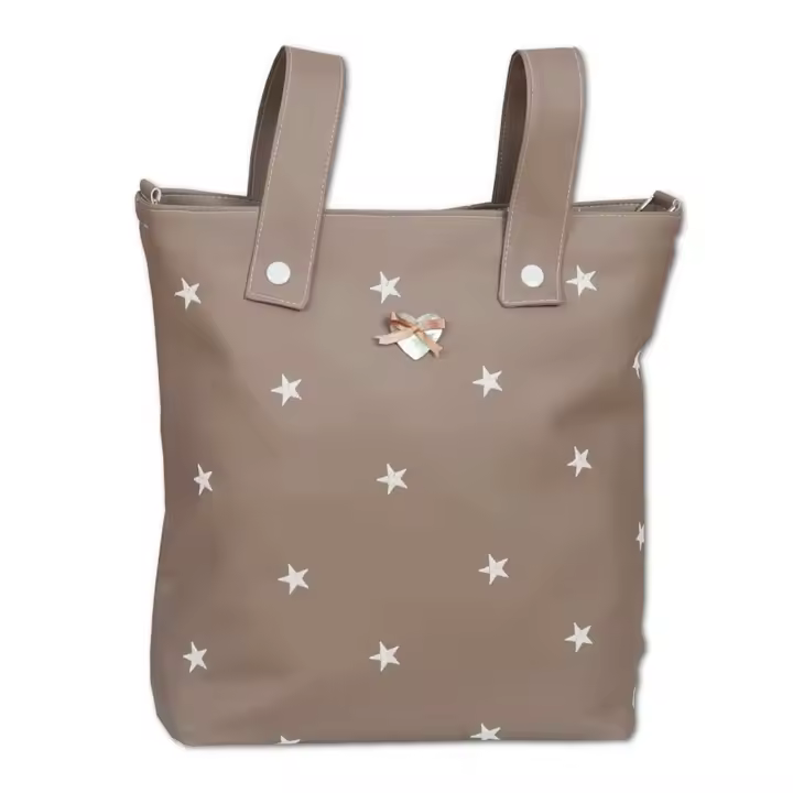 BOLSO PANERA BABYLINE DE LA COLECCIÓN DREAMS. 100% POLIPIEL CON ESTRELLITAS BORDADAS. - 1