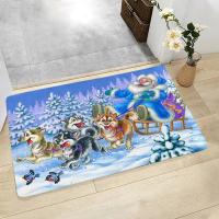 VIKAMA Alfombra Pequeña Decorativa Para El Hogar De Diatomeas Absorbente Antideslizante Para Baño Entrada Cocina Material PVC Resistente Al Desvanecimiento Lavable - details 10
