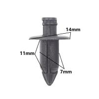 20x Tornillos De Plástico Para Coche Herramienta De Fijación De Panel Clips De Presión 6mm 7mm 8mm Para Reparación De Automóviles - details 2