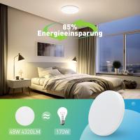 Lámpara De Techo LED De Montaje Plano Redonda 18W/24W/36W/48W Para Dormitorio Cocina Baño Garage Sala De Estar Iluminación Diaria Moderna Y Ahorradora De Energía - details 3