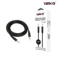 TEMCO Cable Auxiliar 3,5mm de Macho a Macho, 2m, 3m, 5m, Cable de Audio Mini Jack para Musica, Cable Estereo Aux 3.5mm, Cable para Conectar Movil, MP3, Coche, Auriculares, Altavoces, Television, HIFI, Instrumento Musical, etc - details 0