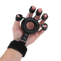 Entrenador De Músculos De Mano Con Anillo De Muñeca Ajustable En Silicona Estirador De Dedos Para Escalar Y Guitarra - details 7