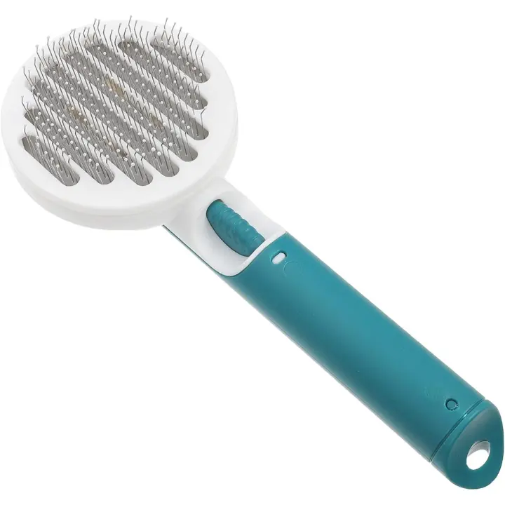 Verde Cepillo Grooming para Gato de Pelo Antideslizante - 1
