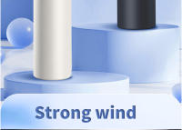 Ventilador de mano portátil para exteriores, potente dispositivo de 2024 velocidades con Pantalla Led, Batería recargable de 100 mAh, Personal, novedad de 3000 - details 8