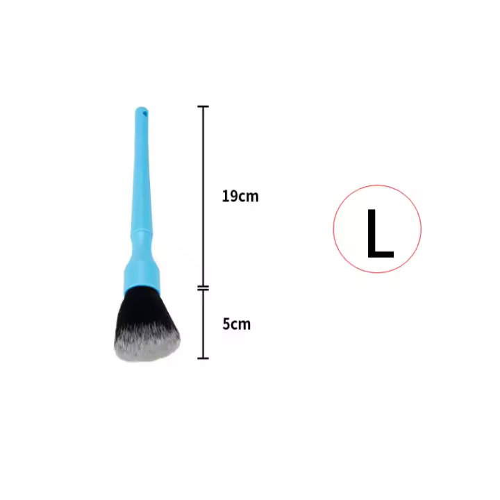 Cepillo De Detalle Ultra Suave Para Automóvil Con Cerdas Sintéticas Cepillo De Polvo Para Tablero De Coche Herramienta De Limpieza Para Interior Del Vehículo - 1